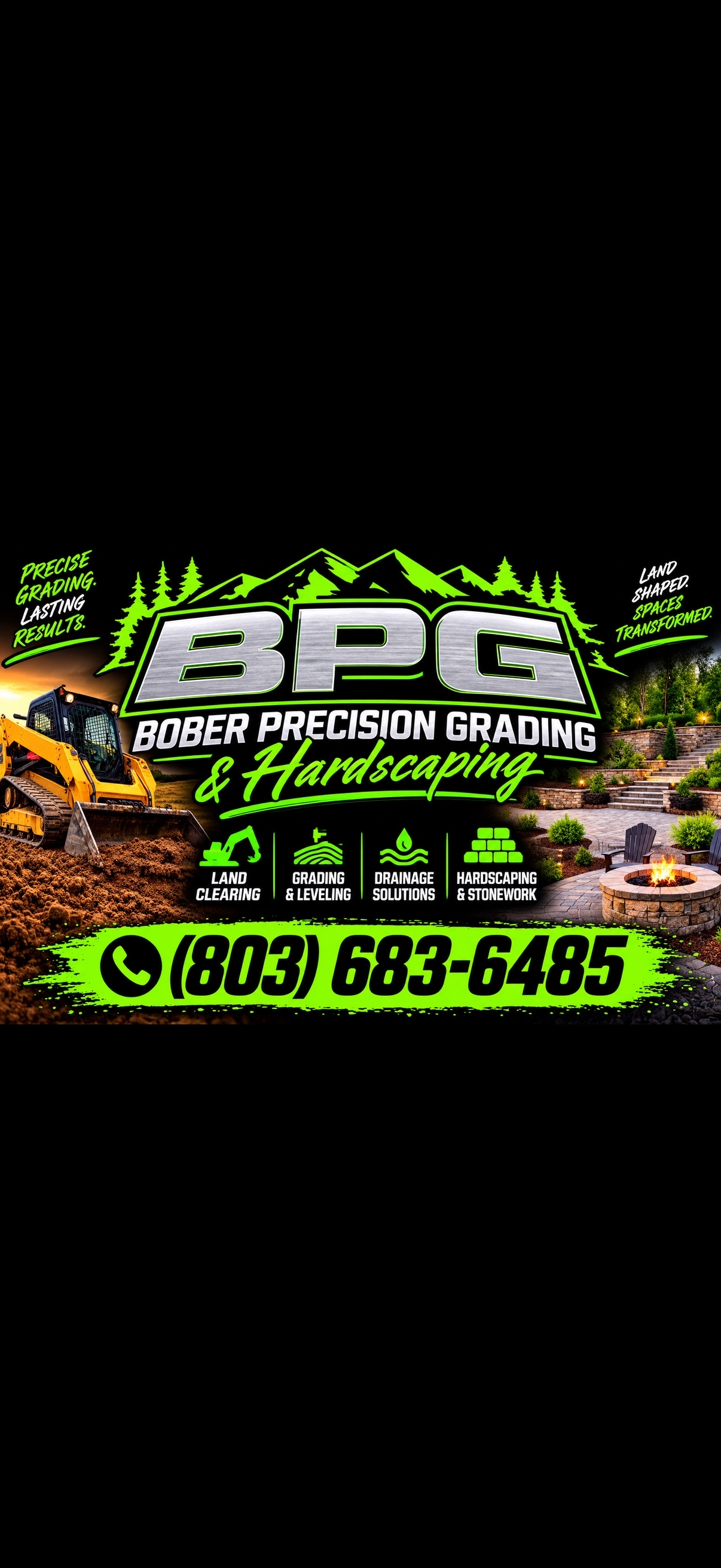 Bober Precision Grading & Hardscaping logo